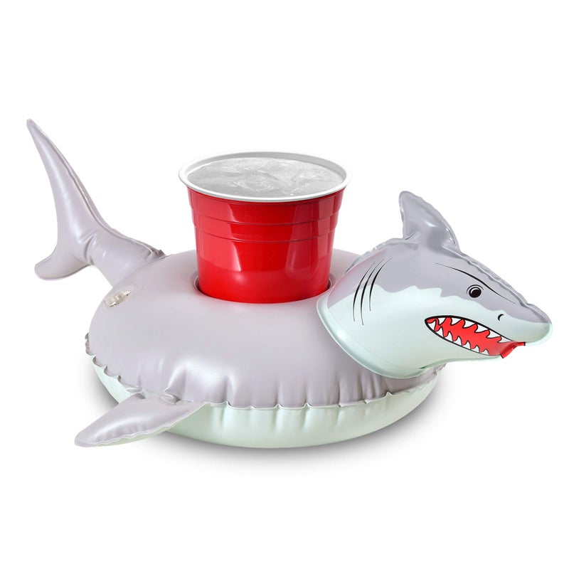 GoFloats Inflatable Pool and Hot Tub Drink Holders (3 Pack) (Choose - Unicorn, Flamingo, Palm Tree and More) - Image 3